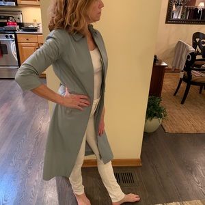 Worth NY; NWT; soft leather coat dress